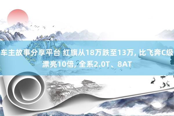 车主故事分享平台 红旗从18万跌至13万, 比飞奔C级漂亮10倍, 全系2.0T、8AT